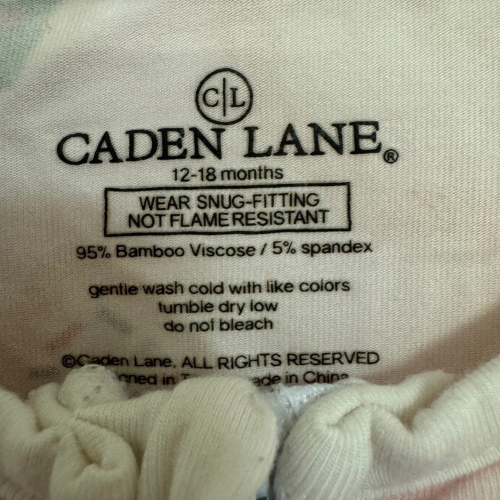 Caden Lane Holiday Print Kids Pajamas